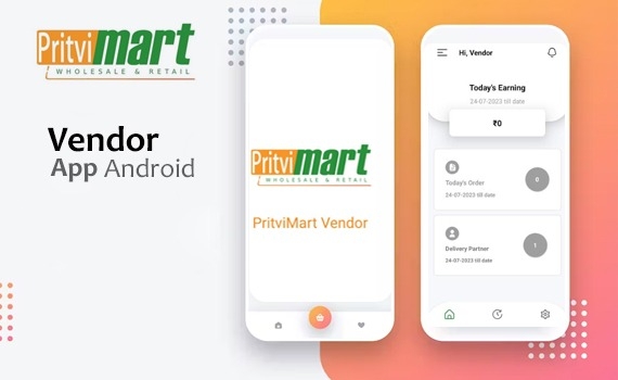 UX UI-Pritvimart Vendor App